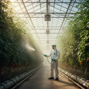 سمپاشی گلخانه‌ها